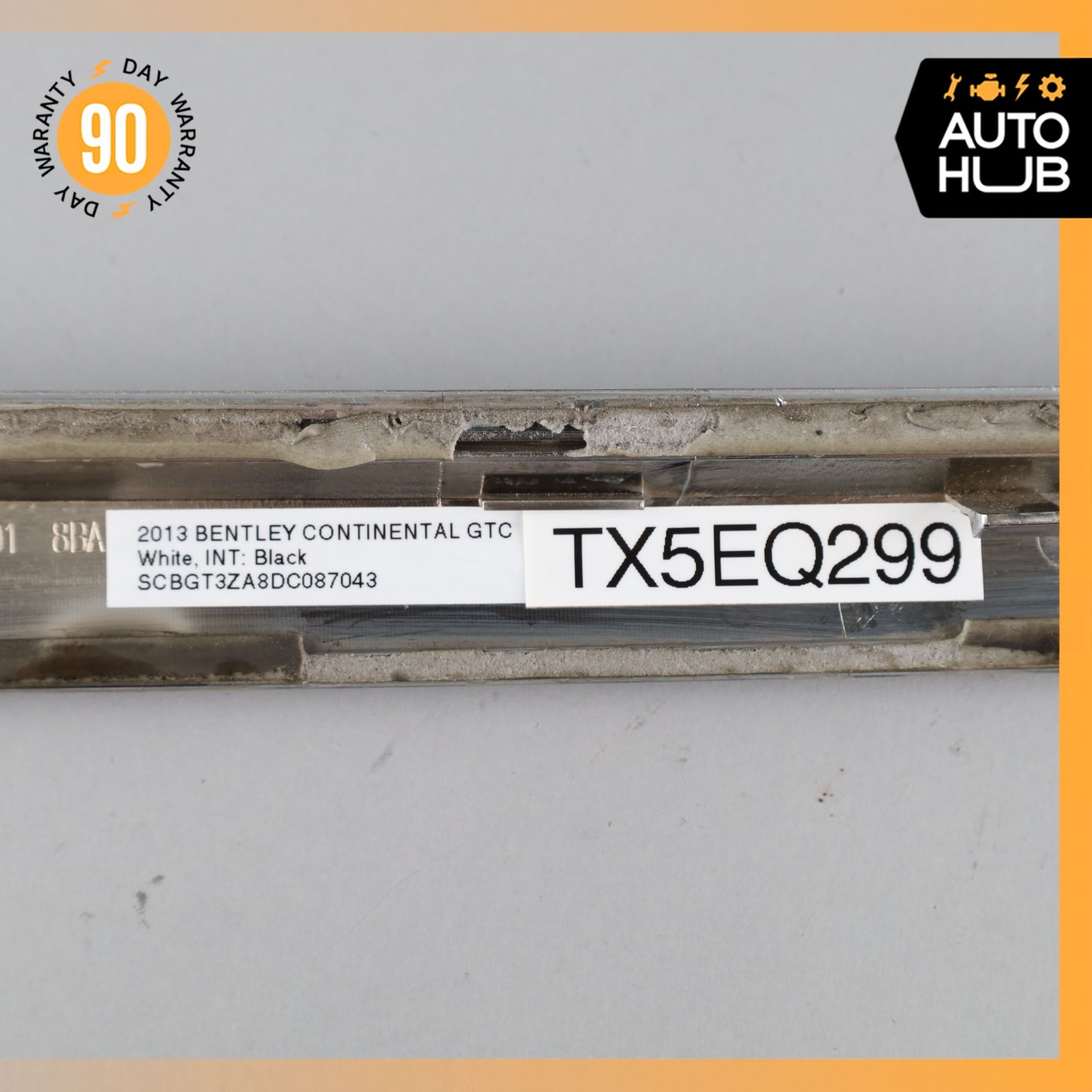 12-18 Bentley Continental GTC GT Left Driver Door Lower Molding Trim OEM 55k