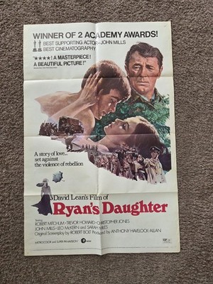 Ryan's Daughter Original One Sheet Movie Poster Robert Mitchum