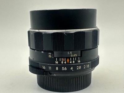 Asahi Opt Co. Super Takumar 55mm f 1.8 Lens