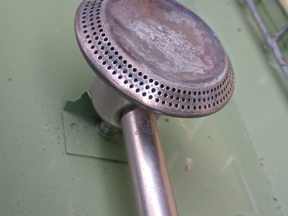 Vintage Primus Streamliner 2 Burner Propane Camp Stove WORKING w