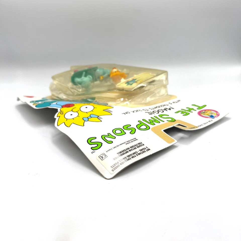Los Simpson - Maggie "5 pensamientos para chupar" - Mattel 1990 - Nuevo en caja - ¡LEER! Foto 3 de 4