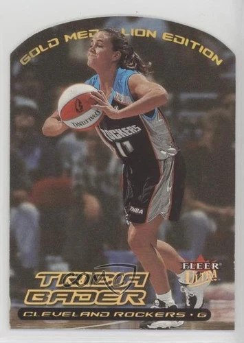 2000 Fleer Ultra WNBA Gold Medallion Edition Tricia Bader Binford #15G Rookie RC