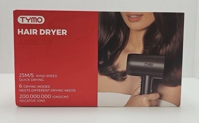 TYMO Airbliss 3-in-1 High Speed Hair Dryer Professional Ionic Blow Dryer Gray