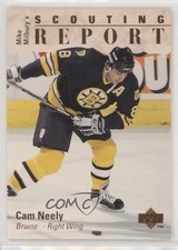 1995-96 Upper Deck Mike Milbury's Scouting Report Cam Neely #237 HOF 0b3u