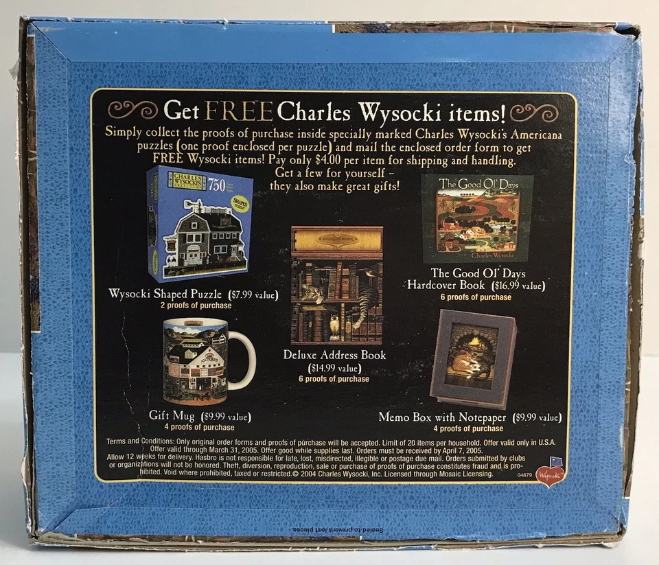 Rompecabezas Charles Wysocki's Americana 1000 piezas Remington el horticultor Foto 2 de 4