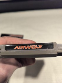 Airwolf NES testato/funzionante con istruzioni e manicotto antipolvere 