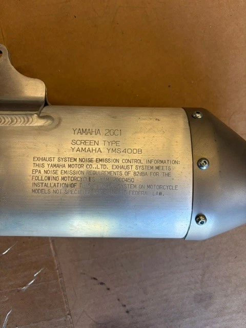 Motorcycle Silencers, Mufflers & Baffles for Yamaha WR450F for
