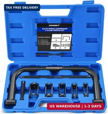 Valve Spring Compressor Tool Kit - C-Clamp Set for Motorcycle, Car, ATV Repairs