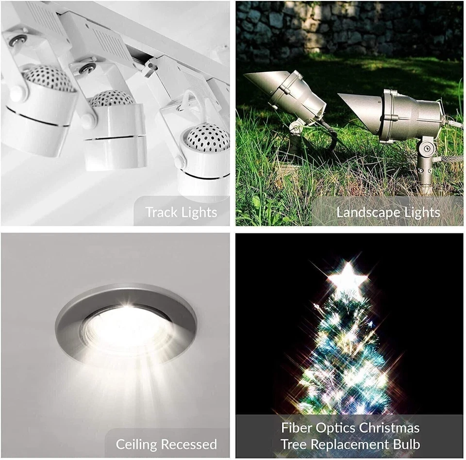 [10 Упаковок] Светодиод MR11 3 Вт 20 Вт 12 В галогенный сменный GU4 двухконтактный 5000K дневной свет - Изображение 4 из 4