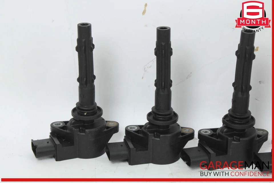 05-13 Mercedes W204 C300 S550 SLK350 M272 Ignition Coil Set of 6 0001502680 OEM - Image 3 of 4