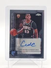 CEDRIC COWARD 2025-26 TOPPS CHROME UPDATE ROOKIE RC AUTO #TCA-CC E Q7658