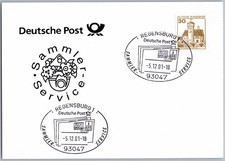 Sonderstempel Regensburg 2001 – Sammler-Service, Historisches Gebäude