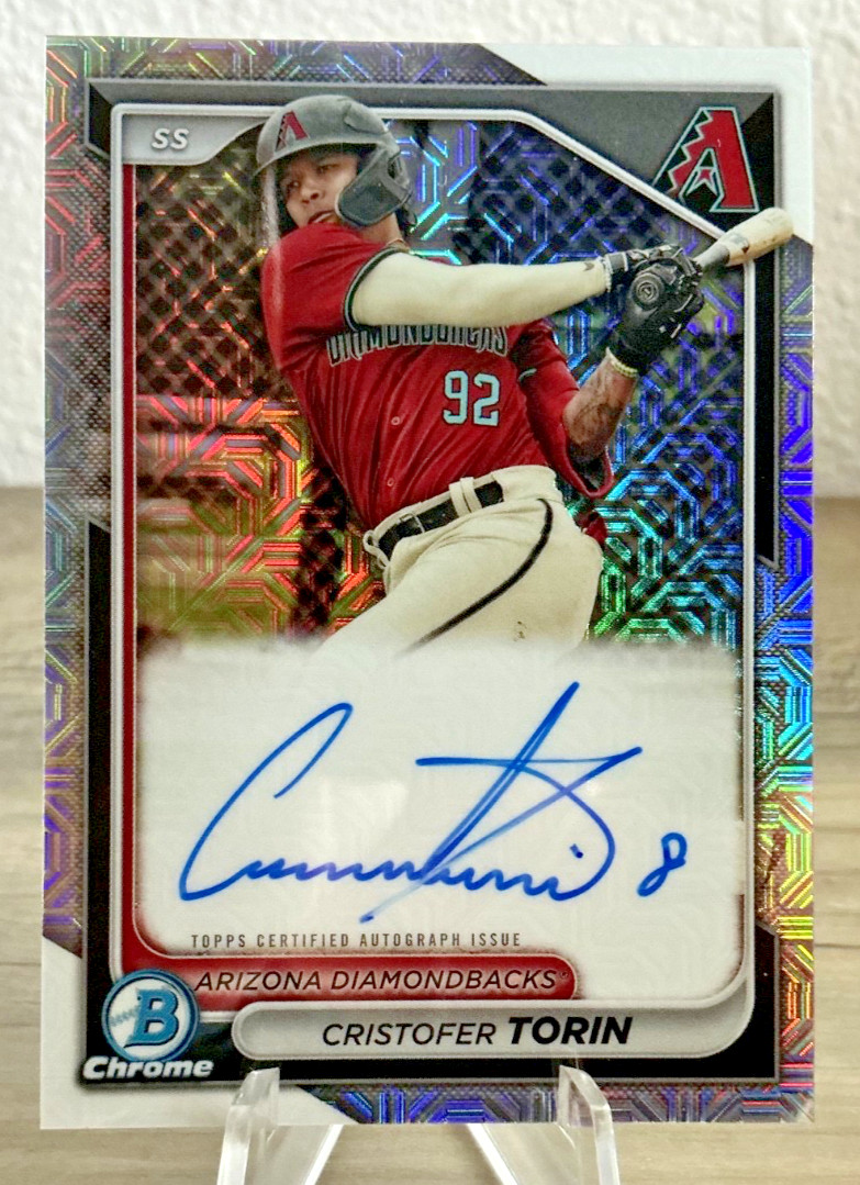2024 Bowman Chrome Prospect Mega Box Auto Cristofer Torin #BMA-CT