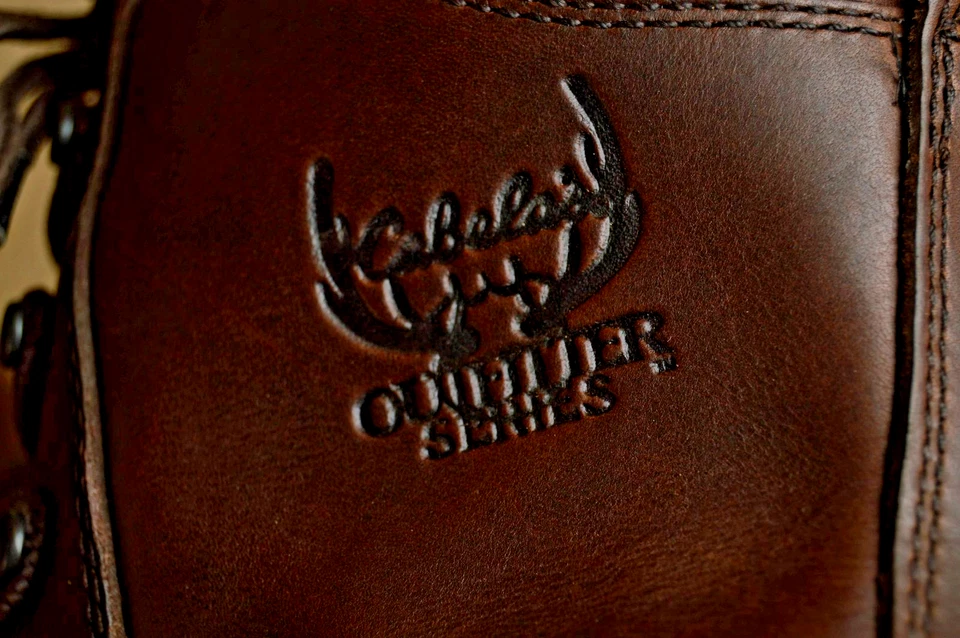 Cabela's Men's 10.5 D Outfitters Series Boots Insulated Gore-Tex Waterproof Brow - Image 4 of 4