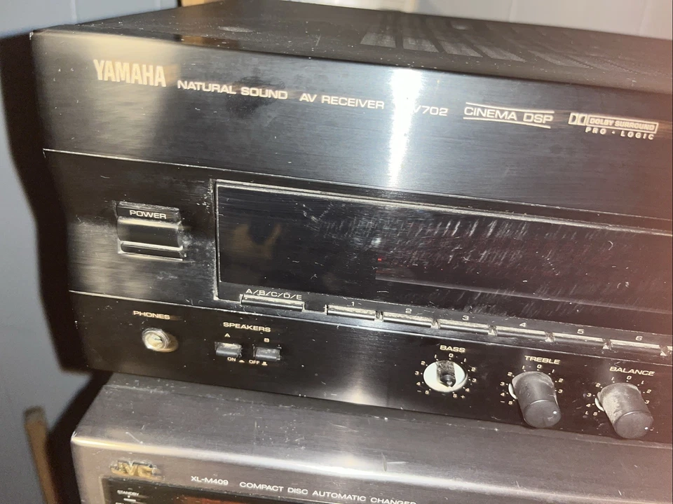 Yamaha RX-V675 AV Surround Receiver Black Tested - Image 4 of 4