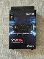 Samsung 990 PRO MZ-V9P1T0 Black PCle 4.0 NVMe 1 TB Storage Solid State Drive SSD