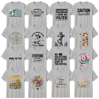 Sarkastischer Humor Natur Blumen T-Shirt Wildblumen lustig Geschenk