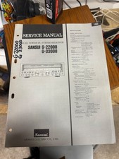 Sansui G-22000 G-33000 Manuale di servizio