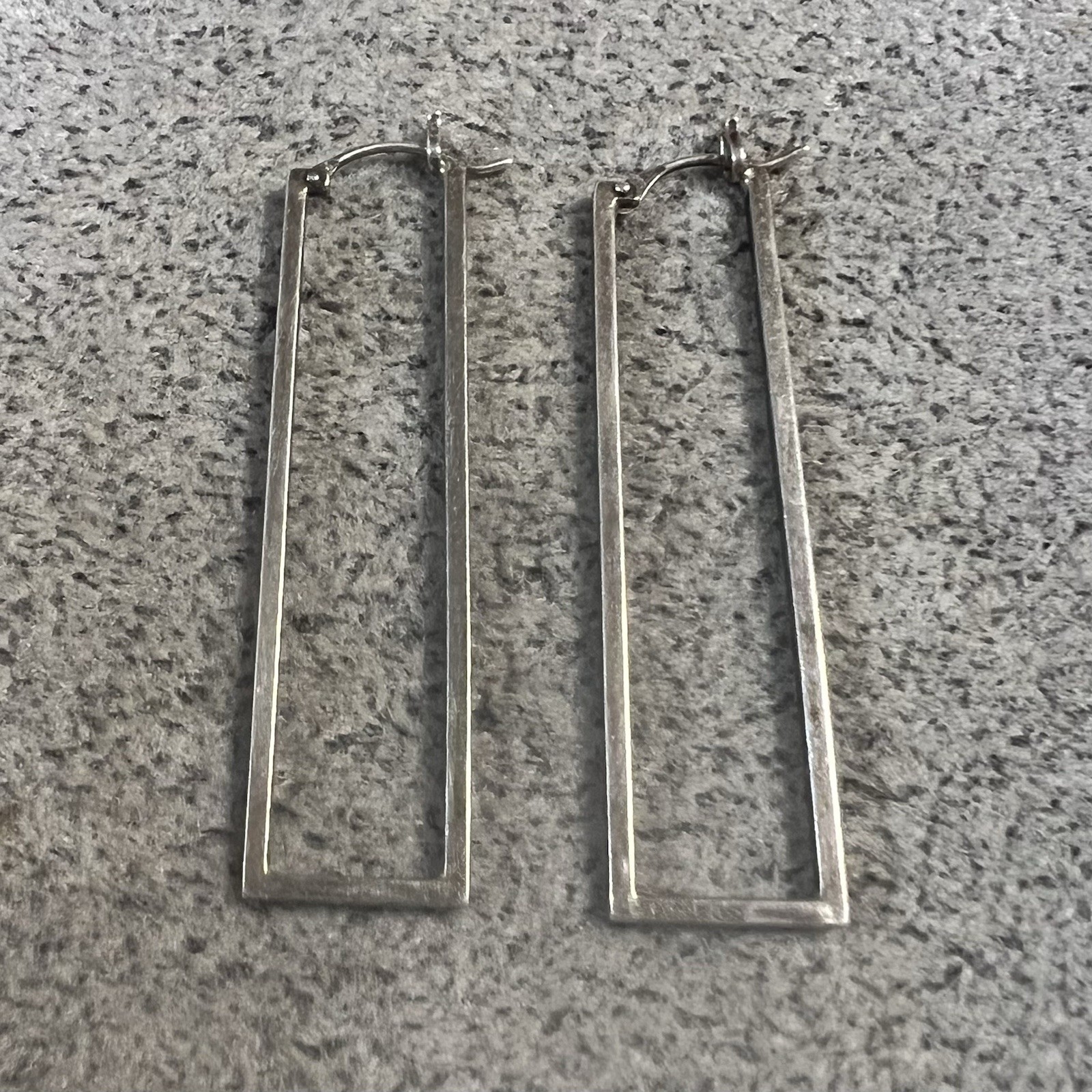 Vintage Boma Off-Set Open Rectangular Shape Sterl… - image 2