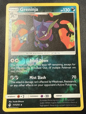 REVERSE HOLO RARE Greninja 117/214 SM Unbroken Bonds Pokemon Charizard Shadow MP on eBay