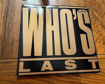 THE WHO - Who s Last (1984, Vinyl Double LP)  Pinball Wizard   Magic Bus 