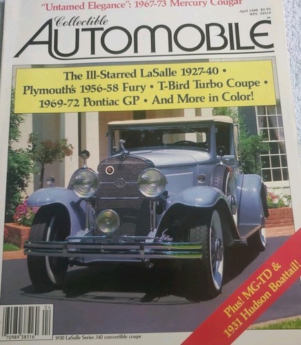 COLLECTIBLE AUTOMOBILE Vintage Car Magazine Lot 1985-1986 Vol 2 Issues 1-6 - Picture 24 of 24