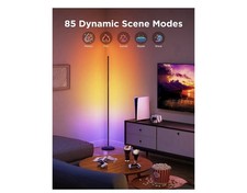 LED Floor Lamp, Color Changing, Remote Control,For Living Room, Gaming, Bedroom