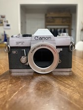 Canon FT QL 35mm SLR Body Only. Tested