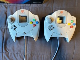 Dreamcast Sega Video Game Console System W/ Box /Controllers TESTED Fast Ship