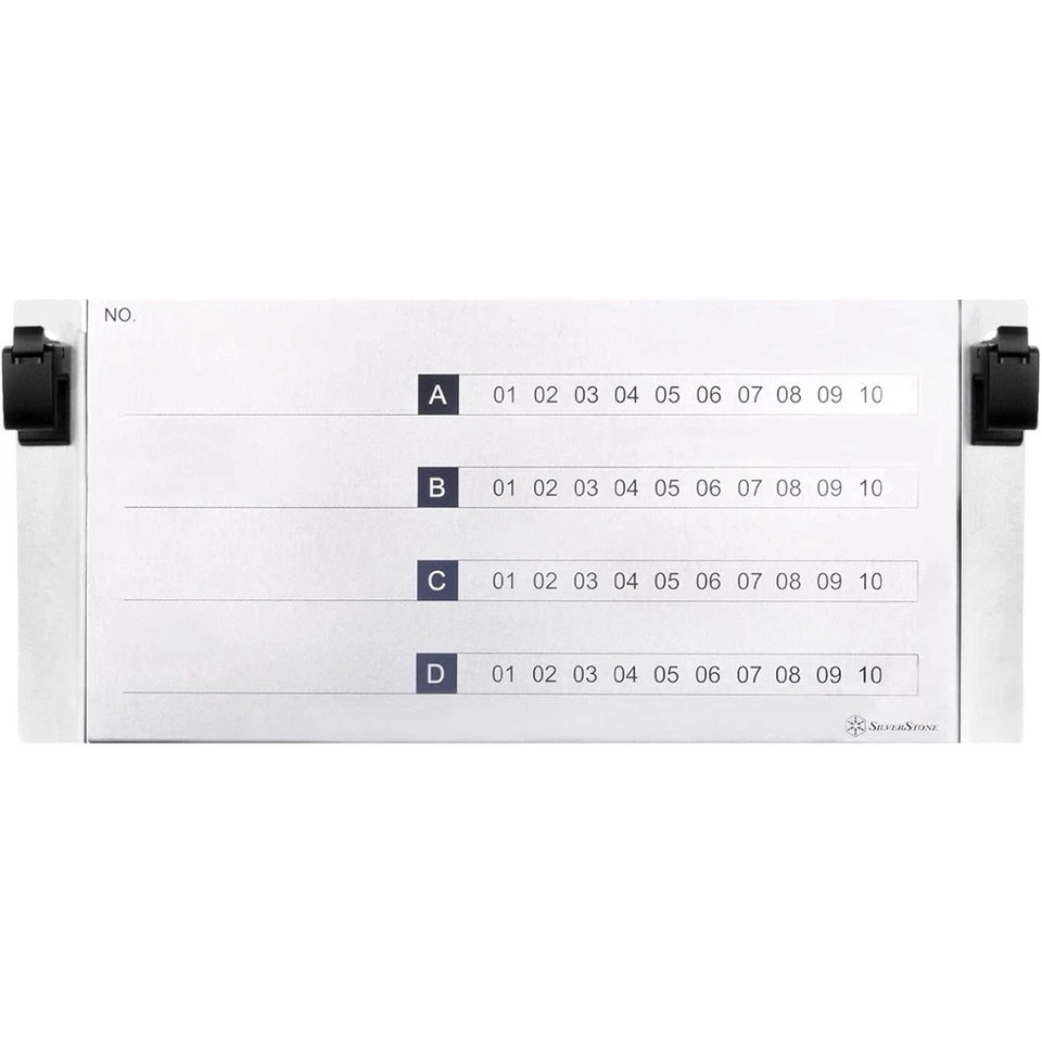 SilverStone RMB51-W Rackmount Storage Case, 5U 40pcs 3.5" Hard Drive Chassis - Image 2 of 4