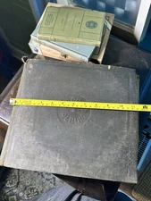 Vintage Edison Diamond Disc Record Album – 10+ Records – 1910s–1920s