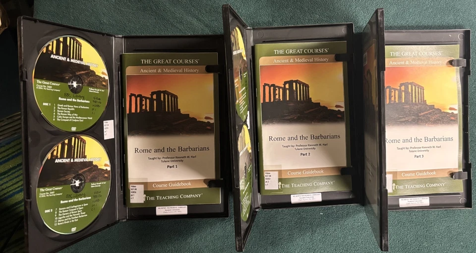 Great Courses - Rome and the Barbarians - 3 Part DVD set with course guidebooks - Image 3 of 3