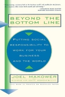 Joel Makower Beyond the Bottom Line (Taschenbuch) Touchstone book