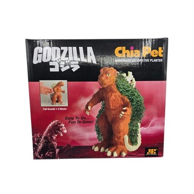 Chia Pet Planter Godzilla Brand New Grow Ceramic Planter Joseph Entertainment 