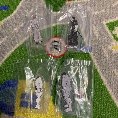 Baki Grappler Acrylic Stand Set G Prize 2 pcs  Izou, Musashi  Used,
