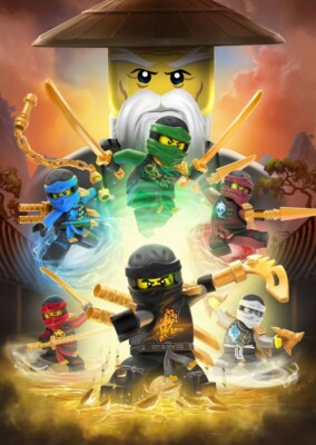 LEGO Ninjago Movie Film POSTER Plakat 100x70 91,5x61 70x50cm  -22e