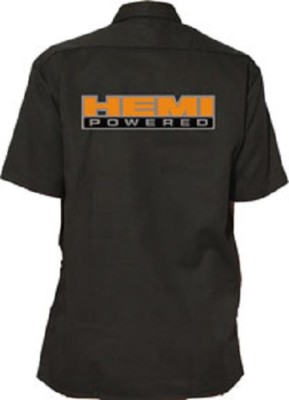 HEMI WORK SHIRT - Official Licensed Mechanic Hemd Kurzarm Worker Chrysler Dodge
