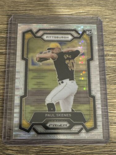 Paul Skenes Rookie /499 - 2024 Panini Prizm, Silver Pulsar Prizm #118