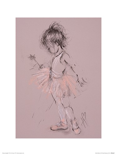 Ballerina Mounted Art Prints Hazel Bowman Ballet Dancer 18 Different Options - Picture 24 of 44