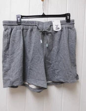 Xersion Gray or Black Athletic Shorts High-rise Loose Pockets Drawstring