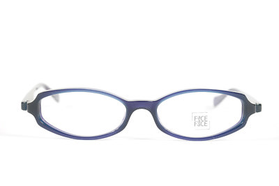 Face a Face Santo 51[]16 145 735 blau lila oval Brillengestell Brille NEU