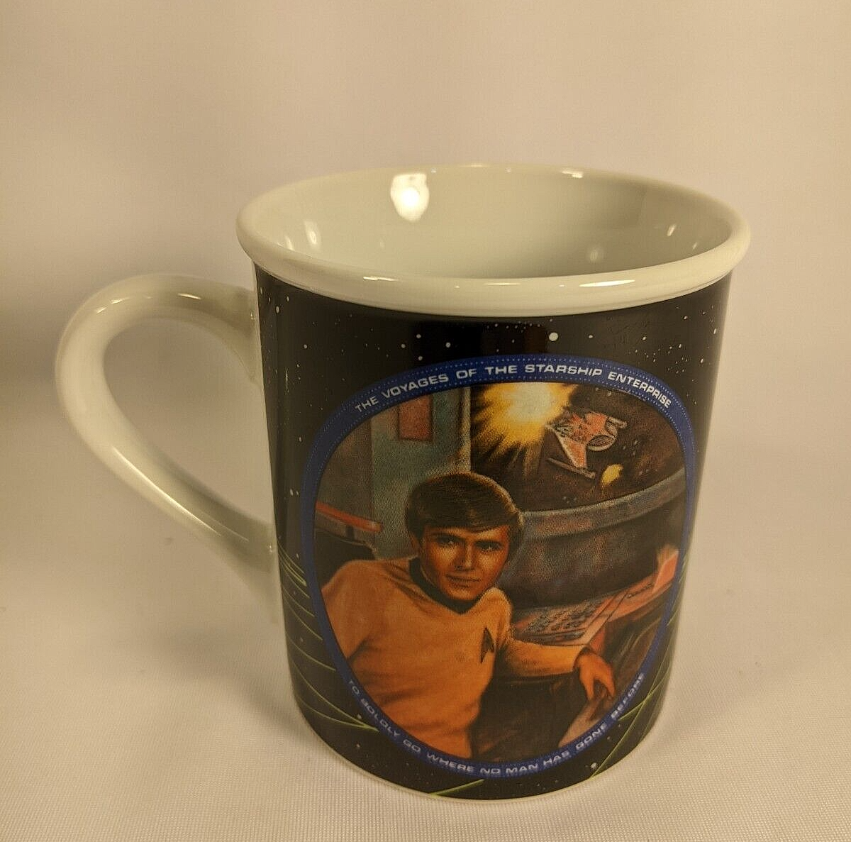 Chekov Ensign Officer Cup Star Trek Mug Collection Susie Morton 1983 Coffee  Cup