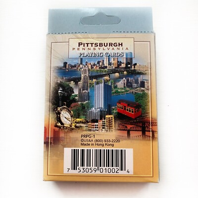 Pennsylvania Souvenir Playing Cards | State-Themed Deck With 14 Images & 54 Fun Facts