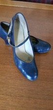Shag or Square Dance Shoes Navy size 8