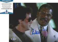 RICHARD GANT SIGNED 'ROCKY V 5' GEORGE DUKE 8x10 PHOTO F PROOF BECKETT COA BAS