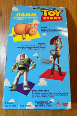 Tirelire Animée Toy Story – Woody Et Cheval Pilpoil, Lansay, Rare (bouchon Manquant)