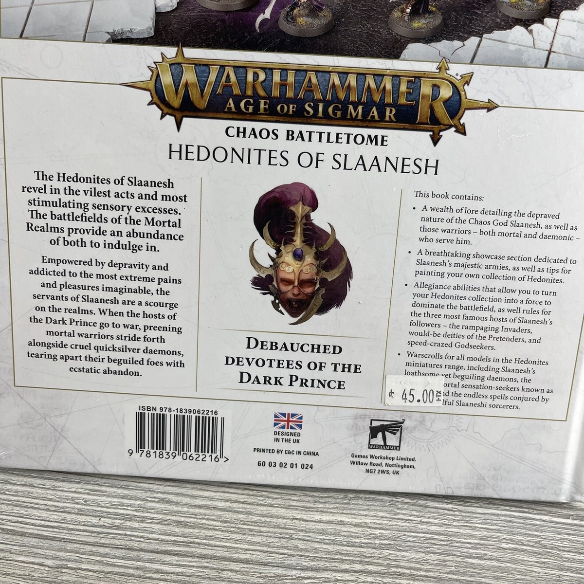 GAMES WORKSHOP Warhammer Age of Sigmar Hedonites of Slaanesh Chaos