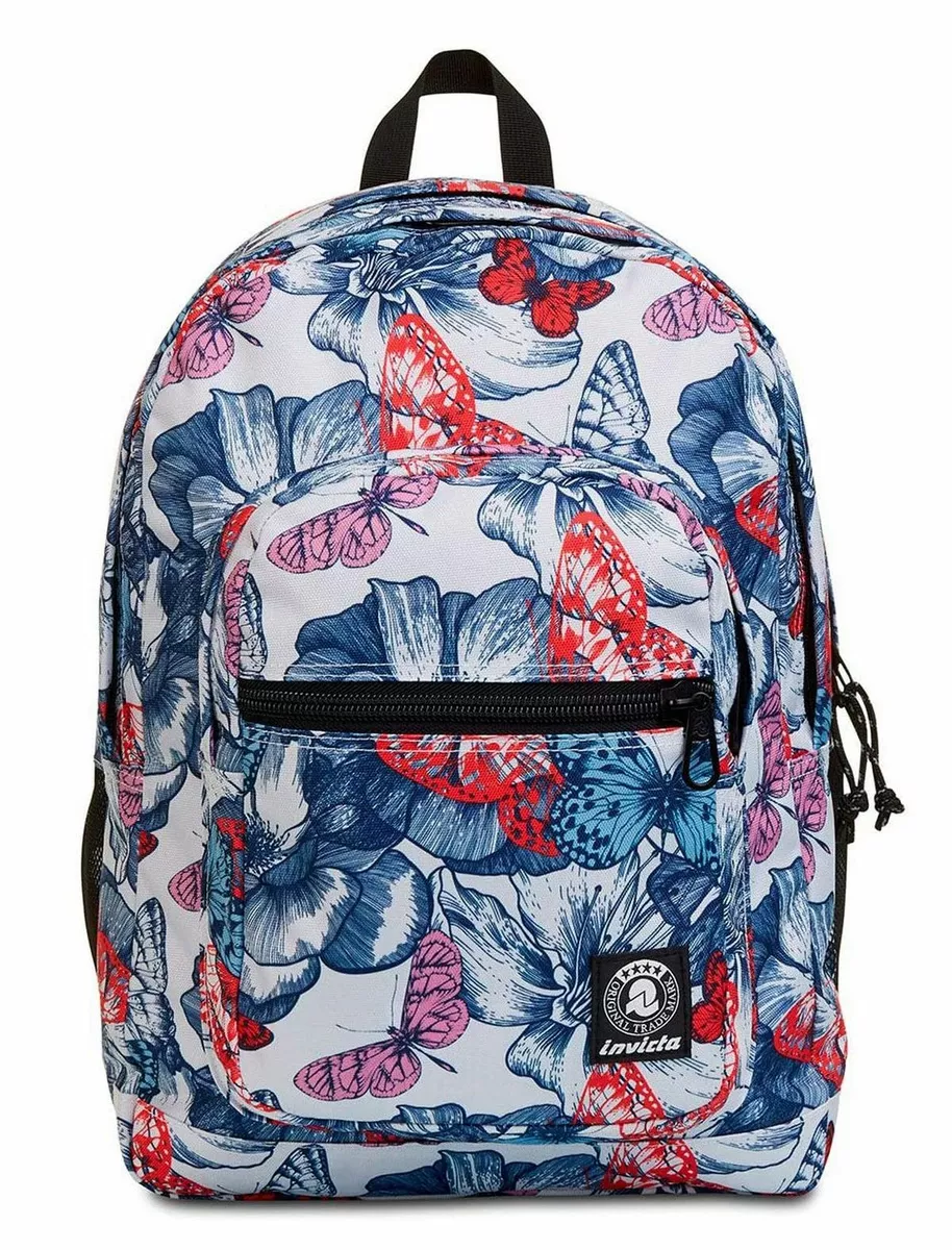 JELEK FANTASY 38 LT Invicta School BACKPACK Butterfly Butterfly