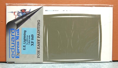 1/48 EDUARD EXPRESS MASK E.E. LIGHTNING # XF 049 for CANOPY and WHEELS