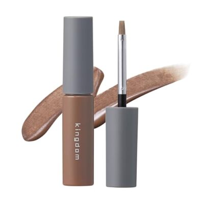 Kingdom Powder Liquid Waterproof Fluffy Eyebrow Brush 3g Japan Natural Brown
